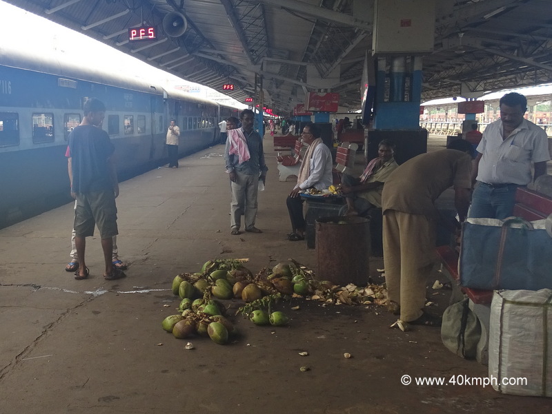 Coconut Water at Kharagpur Railway Station