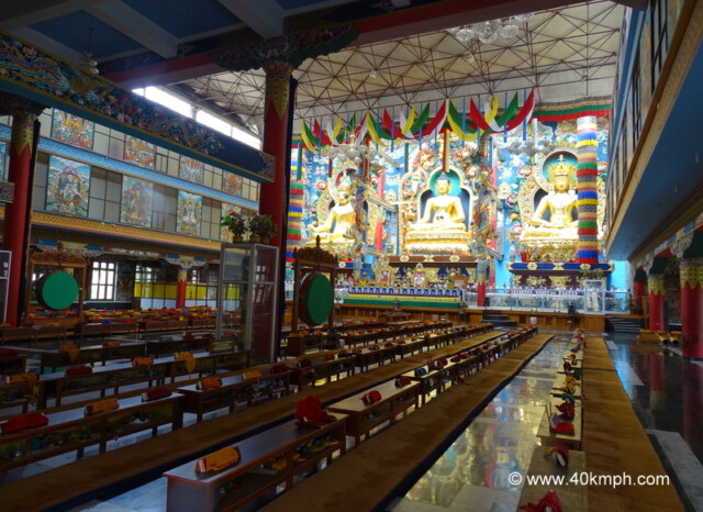Golden Temple at Kodagu in Karnataka, India