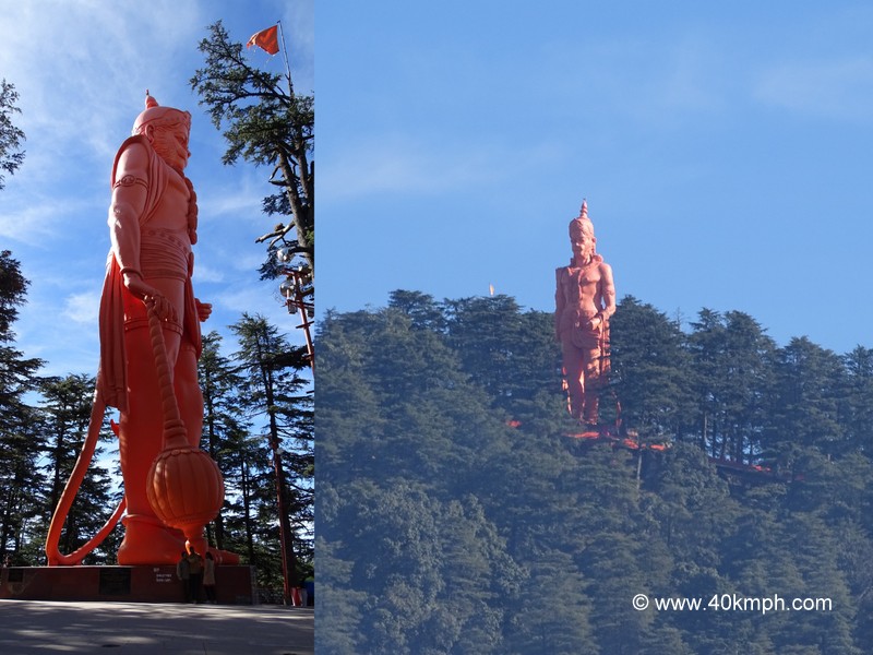 108 Foot High Idol of Hanuman at Jakhu Temple