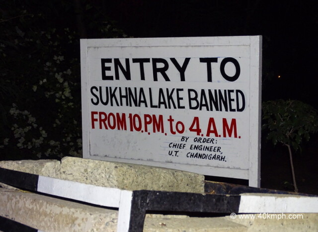 Closing Timings for Sukhna Lake in Chandigarh, India