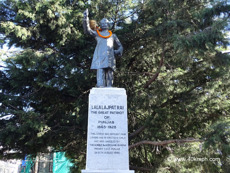 Lala Lajpat Rai Re-erected Statue