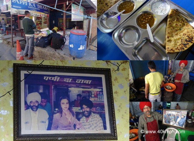 Pappi Ka Dhaba at Sanjauli in Shimla, Himachal Pradesh, India