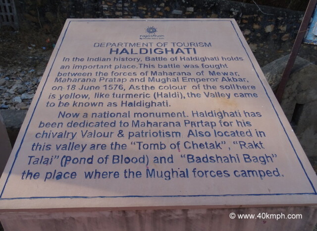 About: Haldighati (Rajsamand, Rajasthan, India)