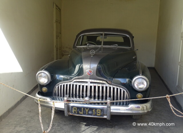 Buick Super Saloon 1946 USA at Vintage And Classic Car Collection, The Palace, Udaipur, India