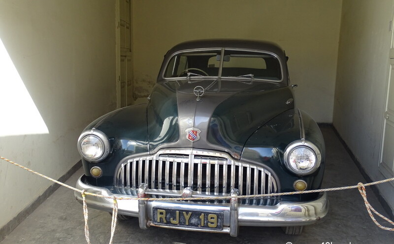 Buick Super Saloon 1946 USA at Vintage And Classic Car Collection, The Palace, Udaipur, India