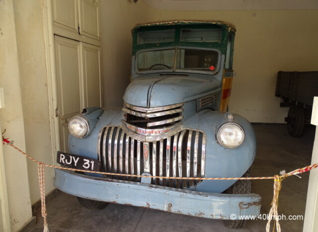Chevrolet Bus 1947 USA at Vintage And Classic Car Collection, The Palace, Udaipur, India