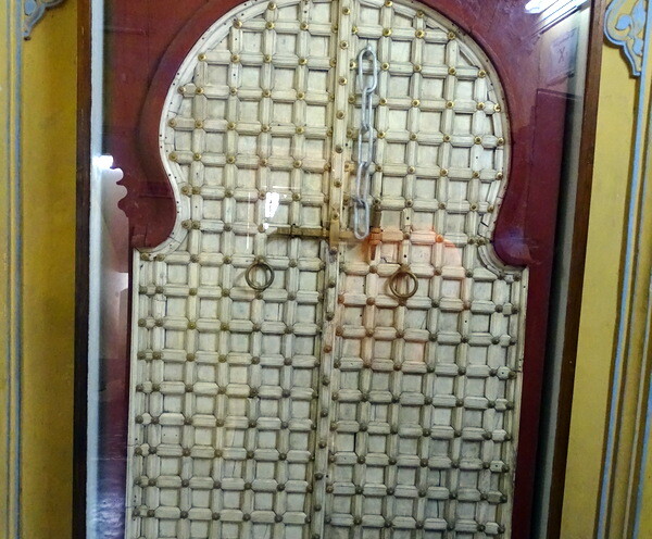 Ivory Door at City Palace, Udaipur, Rajasthan, India