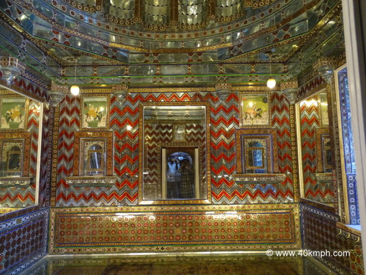 Sheesh Mahal at City Palace, Udaipur, Rajasthan, India