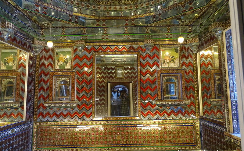 Sheesh Mahal at City Palace, Udaipur, Rajasthan, India