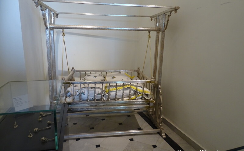 Silver Toys and Silver Cradle at City Palace, Udaipur, Rajasthan, India