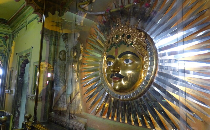 Sun Emblem, City Palace, Udaipur, Rajasthan, India