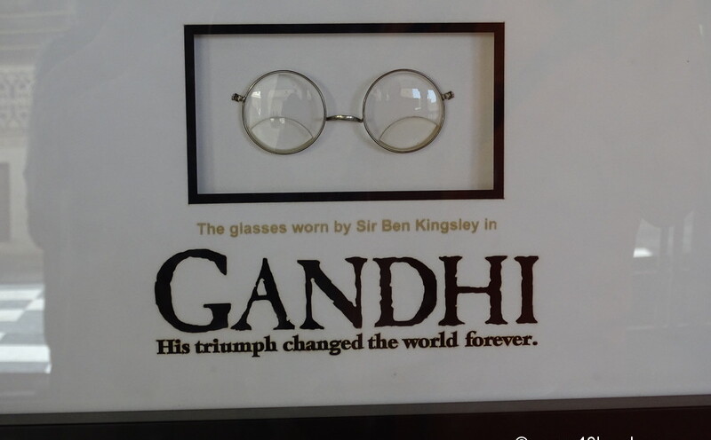 The Glasses Worn by Sir Ben Kingsley in Gandhi Movie at The City Palace, Udaipur, Rajasthan, India