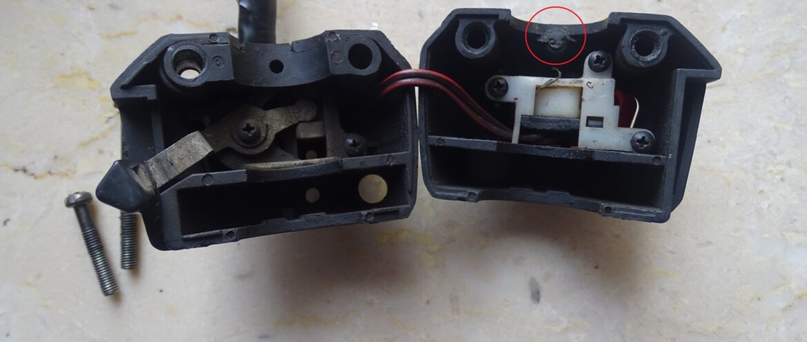 Right-Hand Switch Module for RE Thunderbird 350