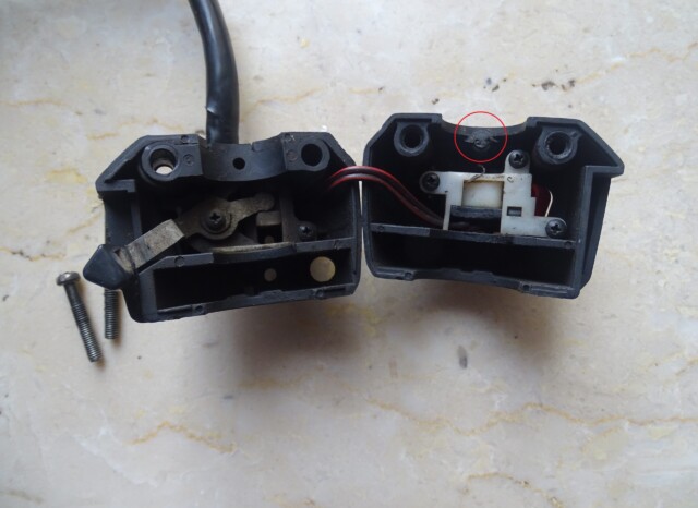 Right-Hand Switch Module for RE Thunderbird 350