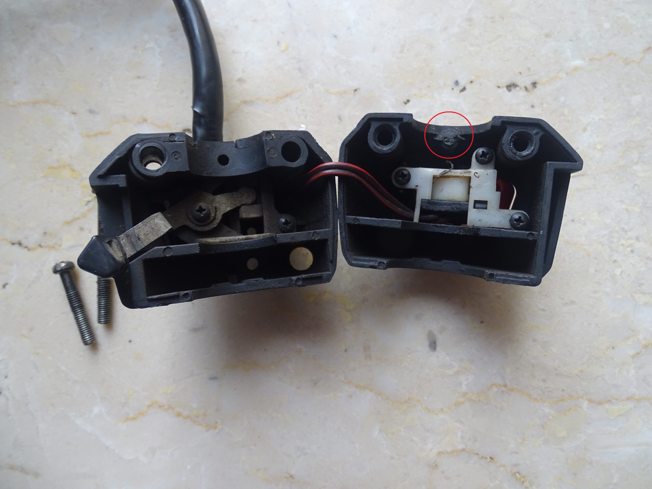 Right-Hand Switch Module for RE Thunderbird 350