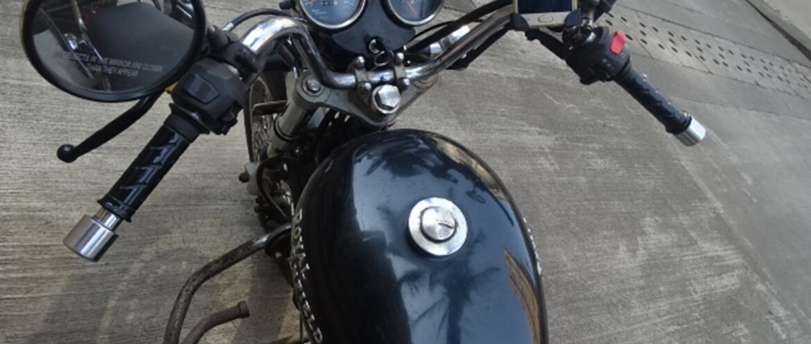Glito Bike Mobile Phone Holder - RE Thunderbird Twinspark 350