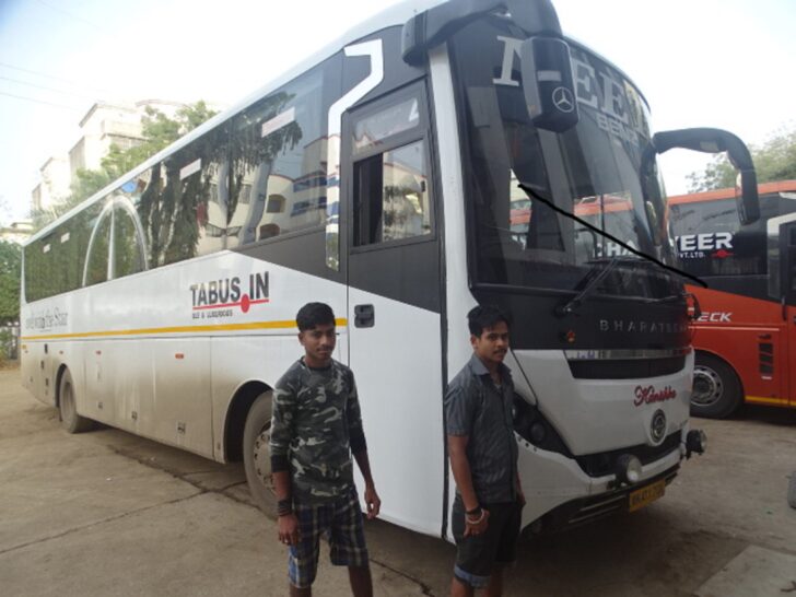 Shirdi to Mumbai BharatBenz Bus AC 26 Seater (2+1)