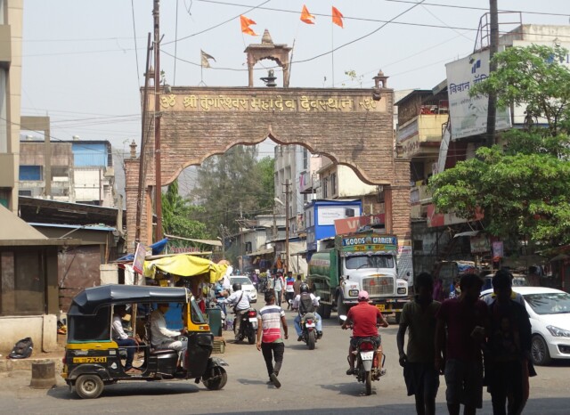 Tungareshwar Temple Gate, Vasai East, Palghar, Maharashtra, India