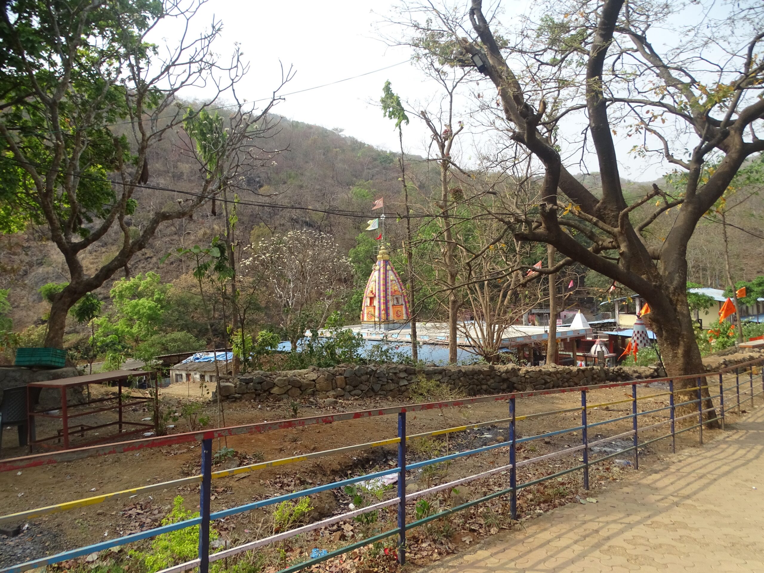 View of Tungareshwar Temple (Vasai East, Palghar, Maharashtra, India)