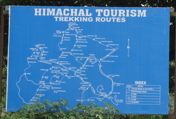 Trekking Routes in Himachal Pradesh, India
