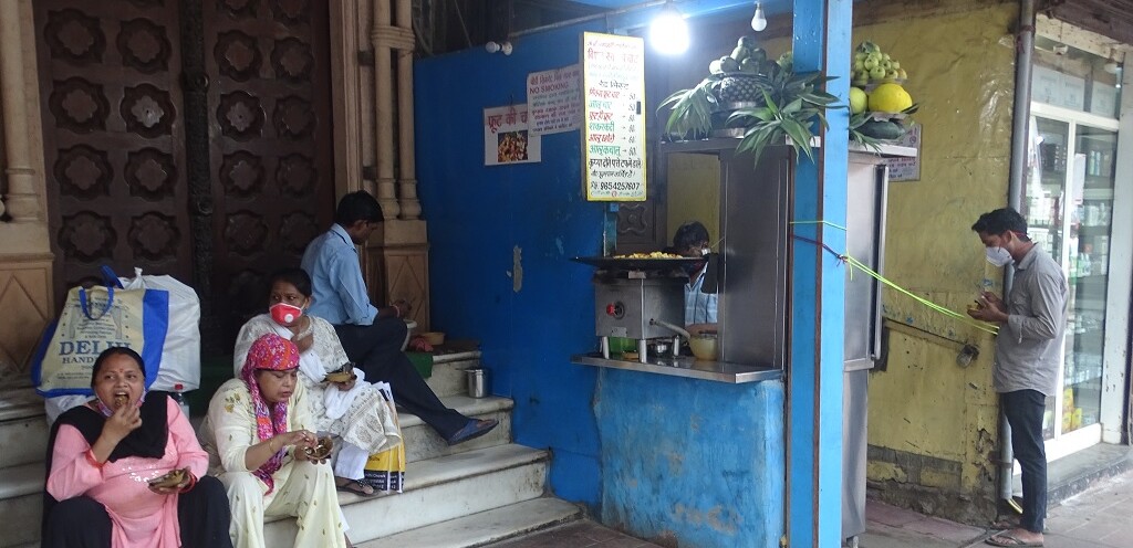 Bishan Swaroop Chaat, Chandni Chowk Road, Old Delhi, India