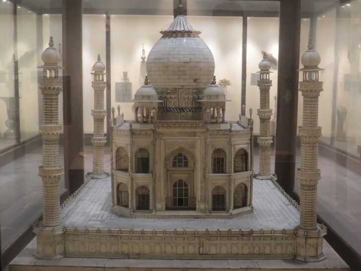 19th Century Ivory Taj Mahal (Murshidabad)