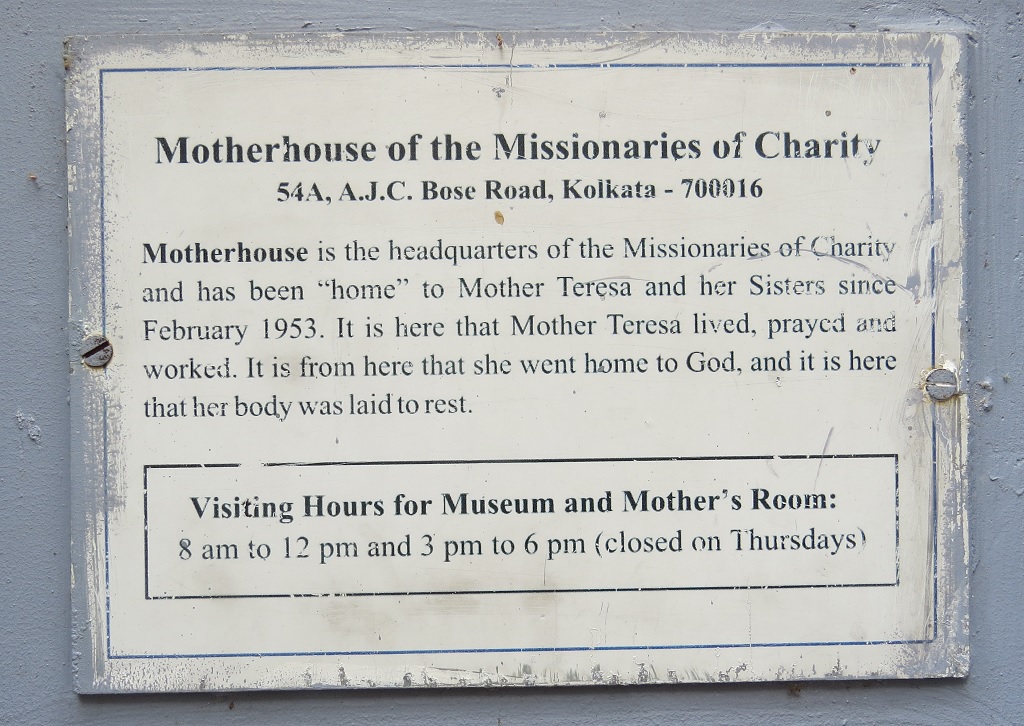 About - The Mother House (Kolkata, West Bengal) and Visiting Hours