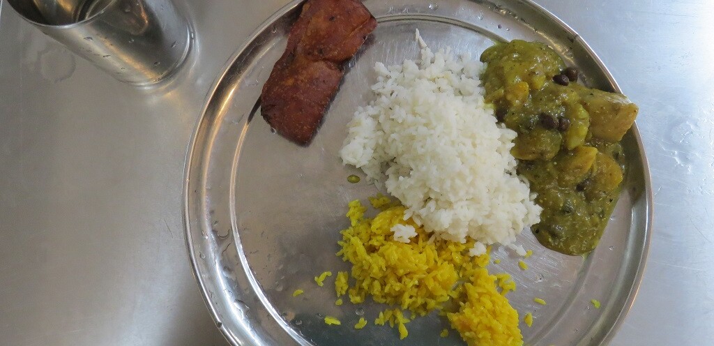 Bhog at Adyapeath Temple (Kolkata, India)