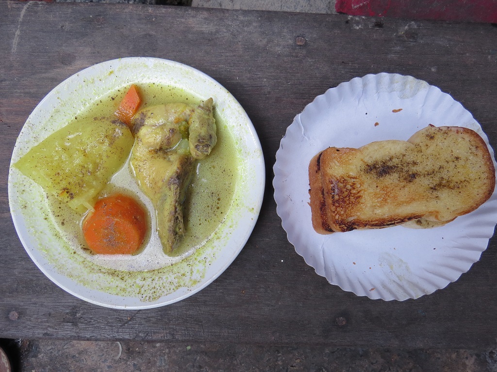Chicken Stew at Chitto Babur Dokan (Deckers Lane, Kolkata, India)