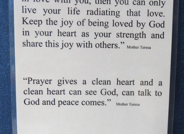 Quotes by Mother Teresa