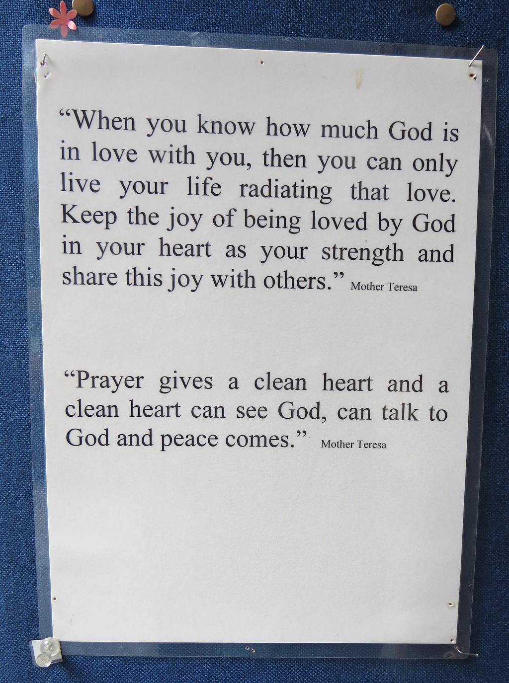 Quotes by Mother Teresa