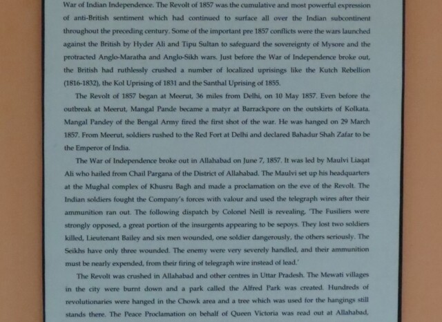 About - First War of Indian Independence, 1857