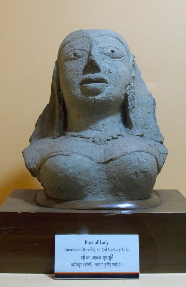 Bust of Lady - Fareedpur (Bareilly, India), C. 3rd Century C.E.