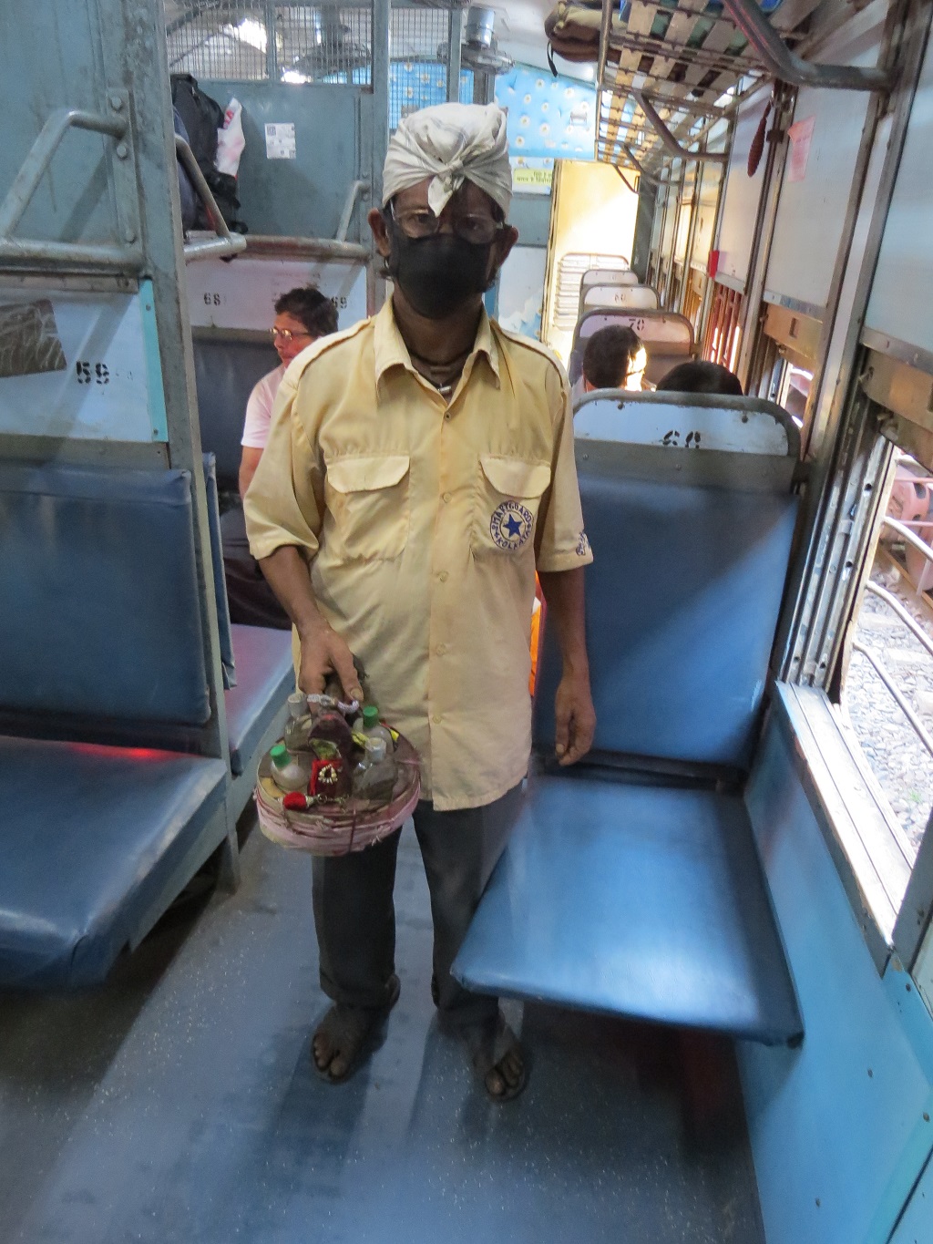 Jakib - The Masseur at Rampur Hat - Howrah Express Train