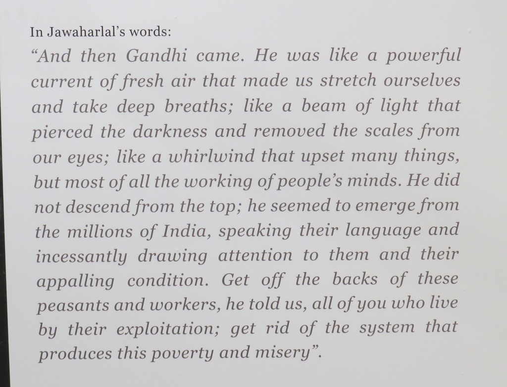 Gandhi in Jawaharlal’s Words