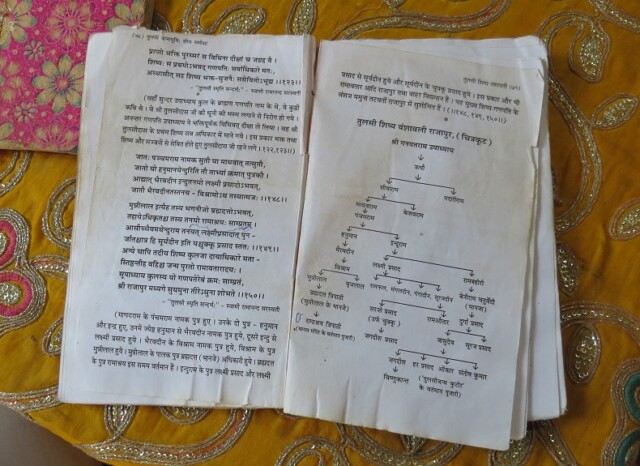 Tulsi Disciple Family Tree - Rajpur, Chitrakoot (Uttar Pradesh, India)