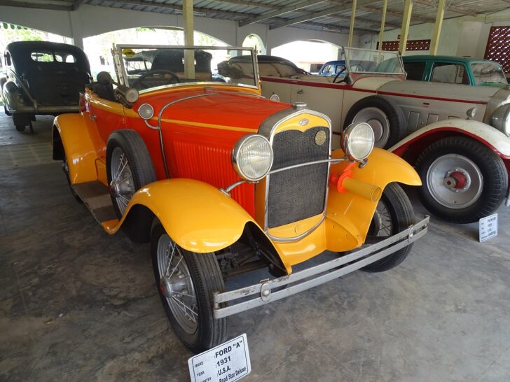 1931 Ford "A" (U.S.A.) at Auto World Museum, Ahmedabad (Gujarat, India)