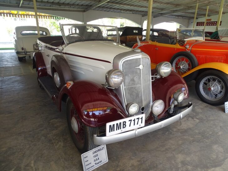 1935 Chevrolet (U.S.A.) at Auto World Museum, Ahmedabad (Gujarat, India)