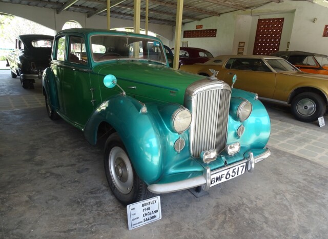 1948 Bentley (England) at Auto World Museum, Ahmedabad (Gujarat, India)