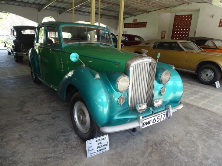 1948 Bentley (England) at Auto World Museum, Ahmedabad (Gujarat, India)