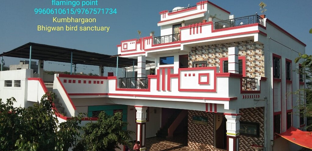 Agnipankha Home Stay (flamingo point), Kumbhargaon (Bhigwan Bird Sanctuary), Pune (Maharashtra, India)
