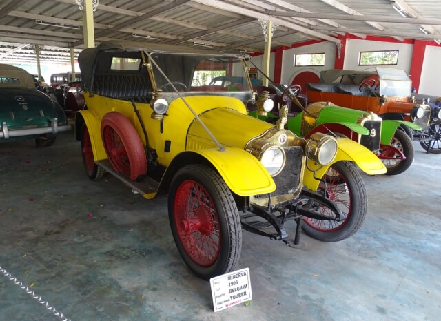 1906 Minerva (Belgium) at Auto World Museum, Ahmedabad (Gujarat, India)
