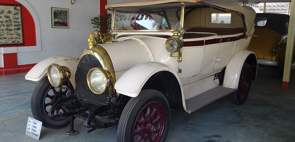 1909 Fiat (Italy) at Auto World Museum, Ahmedabad (Gujarat, India)