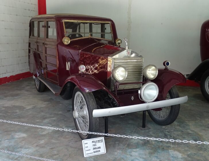 1923 Rolls Royce (England) at Auto World Museum, Ahmedabad (Gujarat, India)