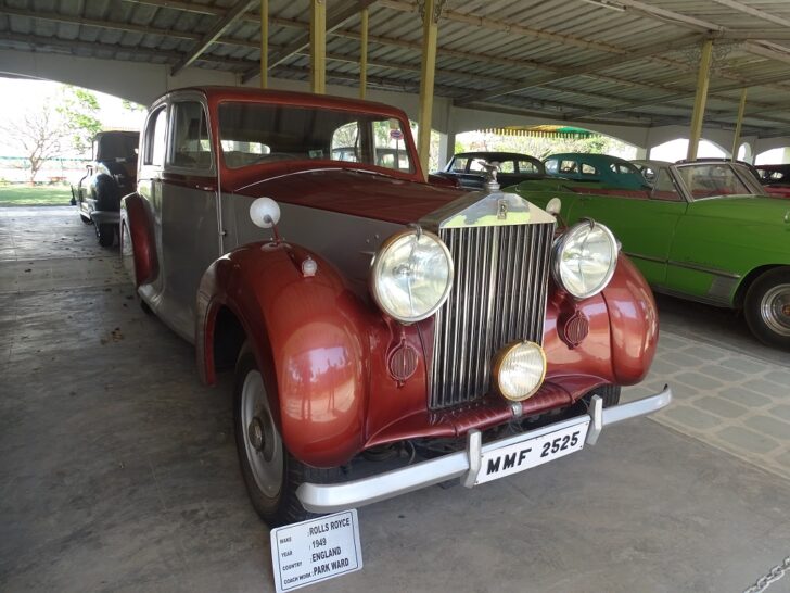 1949 Rolls Royce (England) at Auto World Museum, Ahmedabad (Gujarat, India)