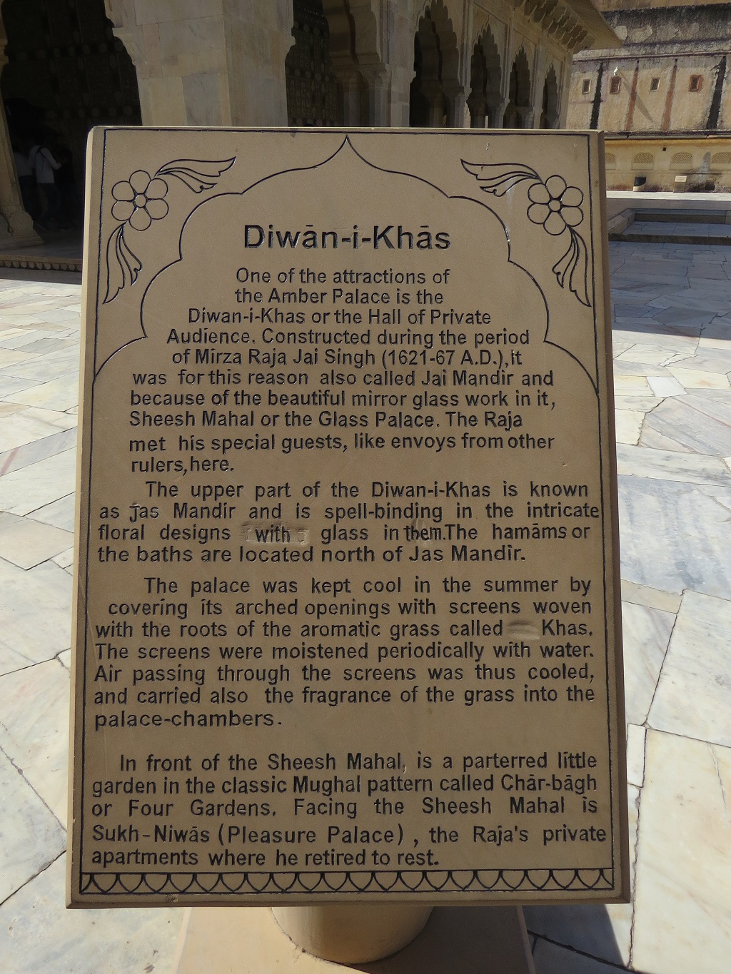 About - Diwan-i-Khas, Amber Palace (Jaipur, Rajasthan, India)