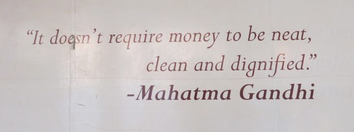 Mahatma Gandhi view on Cleanliness