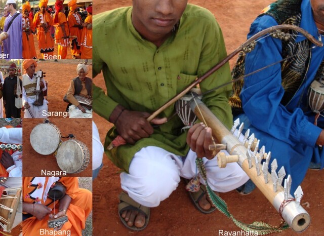 Traditional Indian Musical Instruments in Chandigarh, Punjab, India
