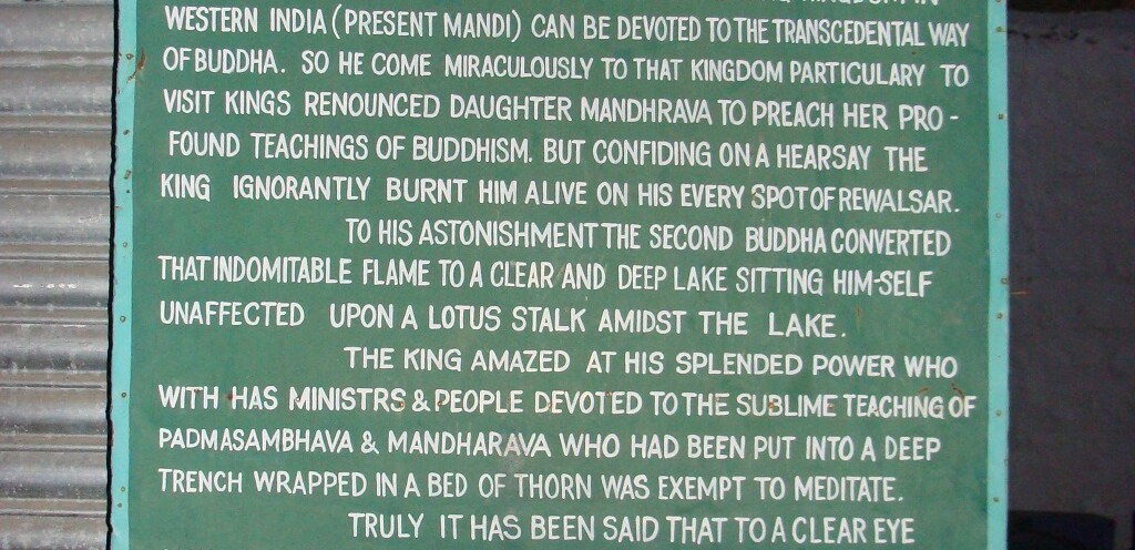 An Abridged History of Rewalsar Lake (Mandi, Himachal Pradesh, India)