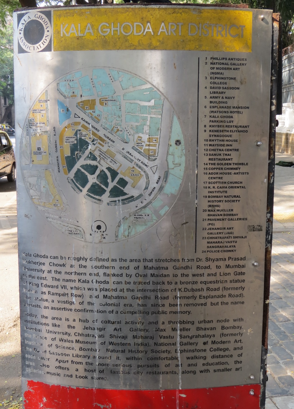 About - Kala Ghoda Art District (Mumbai, Maharashtra, India)